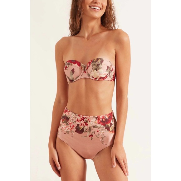 ZIMMERMANN Cassia Floral Bikini Bottom - Picture 6 of 13